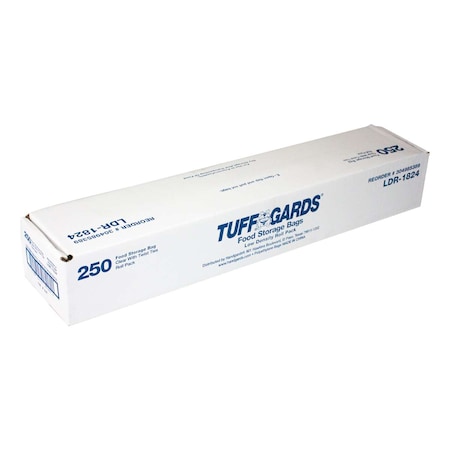 Tuffgards Tuff Gards 18"x24" Low Density Roll Pack Food Storage Bag, PK250 304985389
